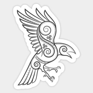 odin raven Sticker